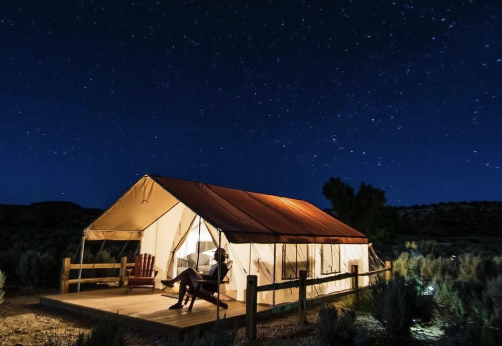 pet friendly glamping sites in kanab